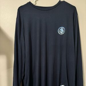 NEW Men's Ocean Coast Long Sleeve T Shirt Color Navy Size XL